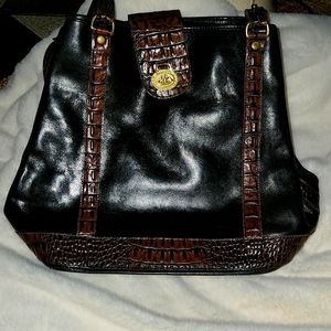 Brahmin Vintage Flower Shoulder/Tote